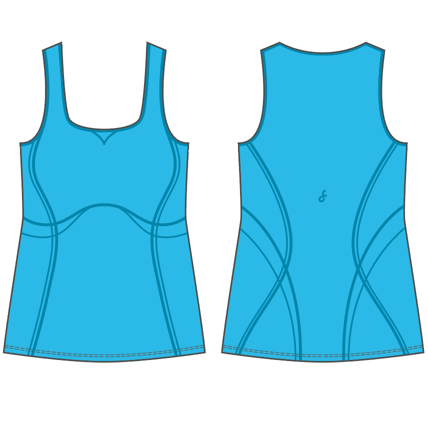 Body Sculpt Long Bra Tank