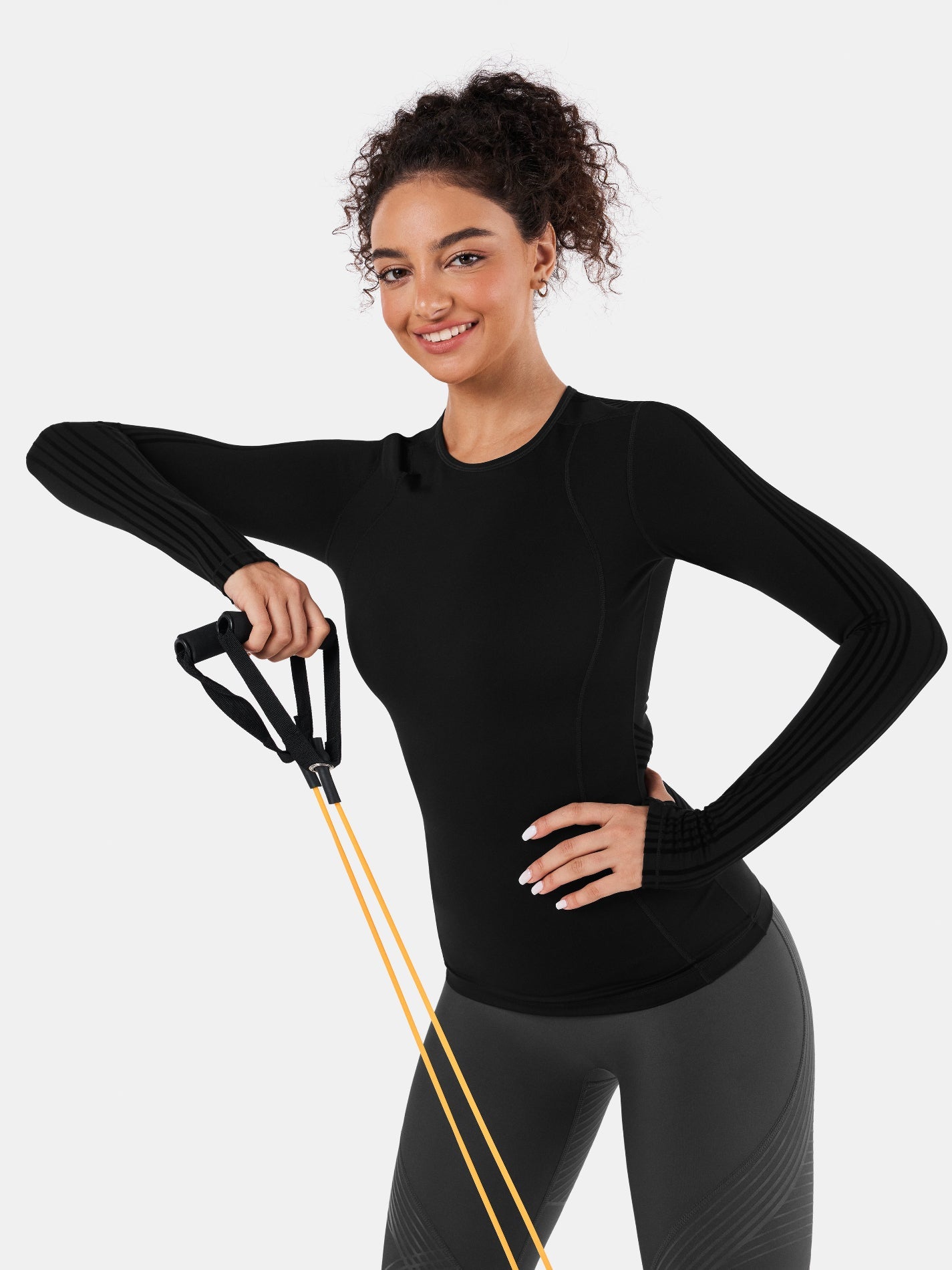 PowerBand Resistance Long Sleeve Top