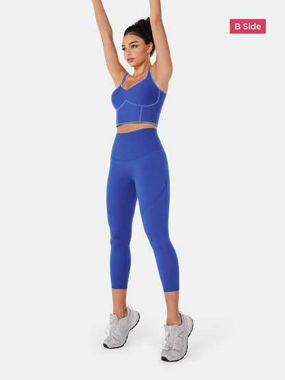 Body Sculpt 7/8 Leggings (Reversible Wear)