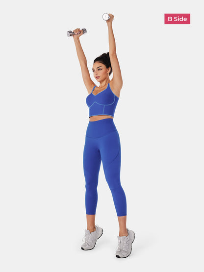 Body Sculpt 7/8 Leggings (Reversible Wear)