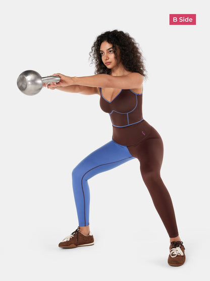 Body Sculpt Leggings (Reversible Wear)