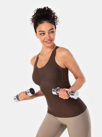 Body Sculpt Long Bra Tank