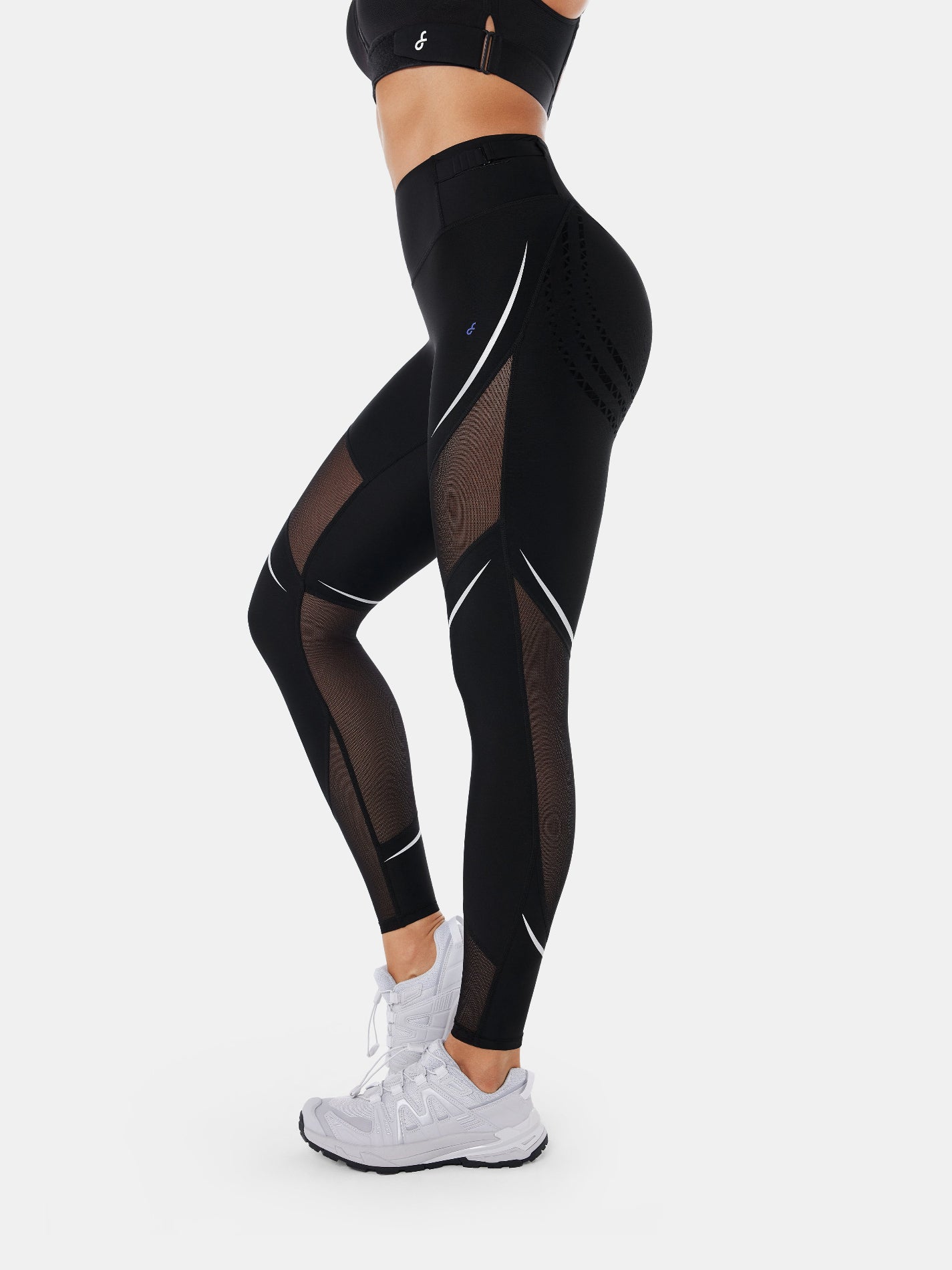 Body Sculpt Mesh Leggings