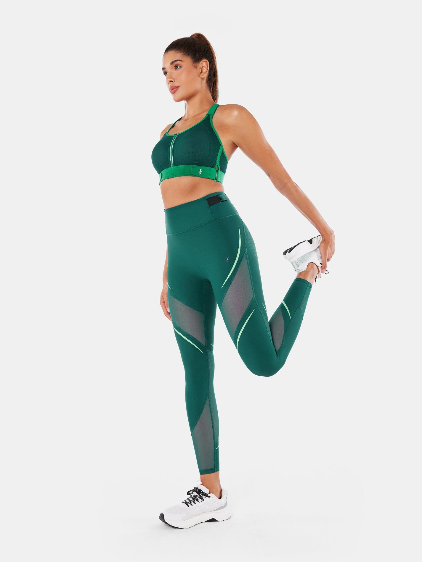 Body Sculpt Mesh Leggings