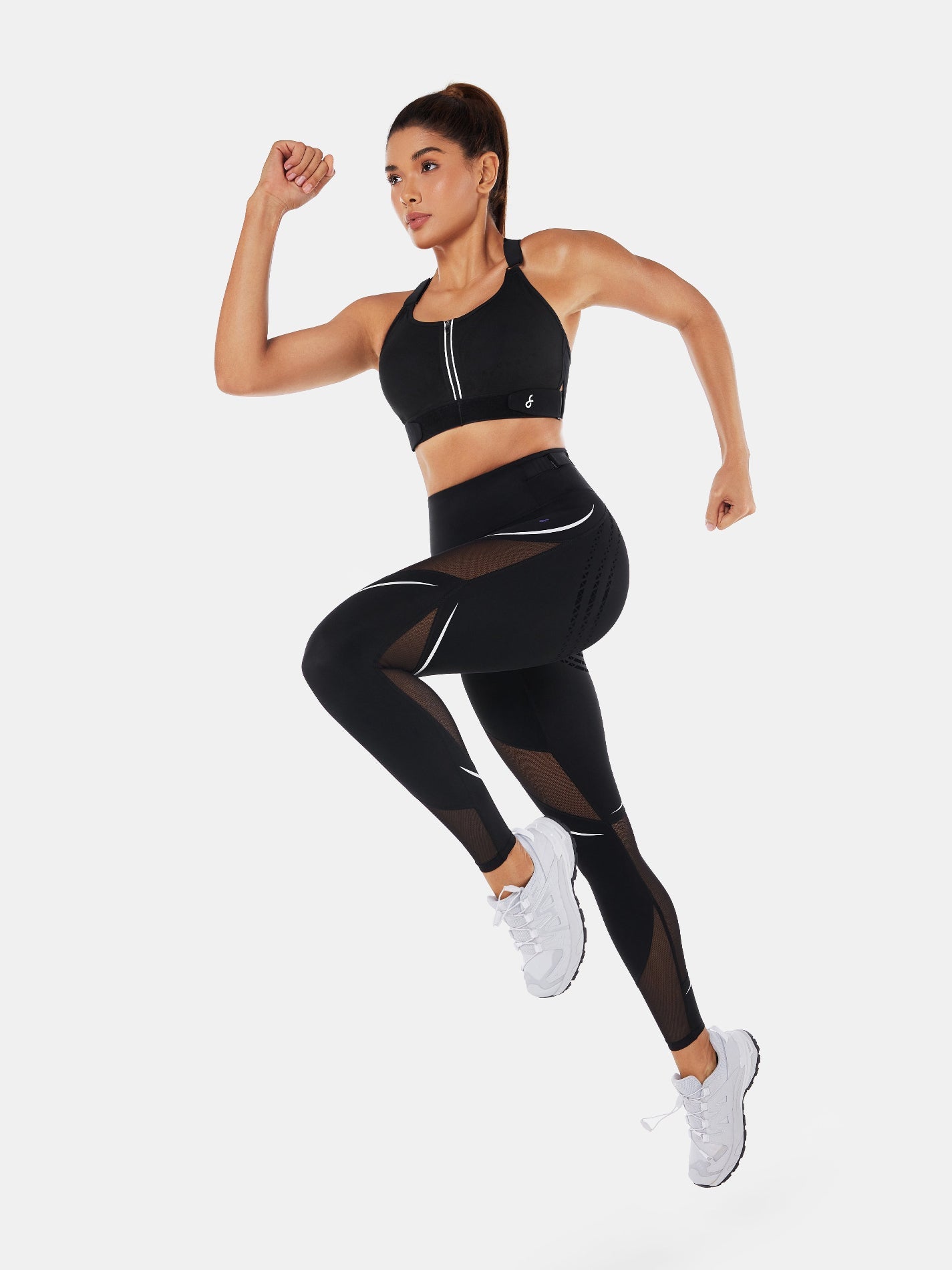 Body Sculpt Mesh Leggings