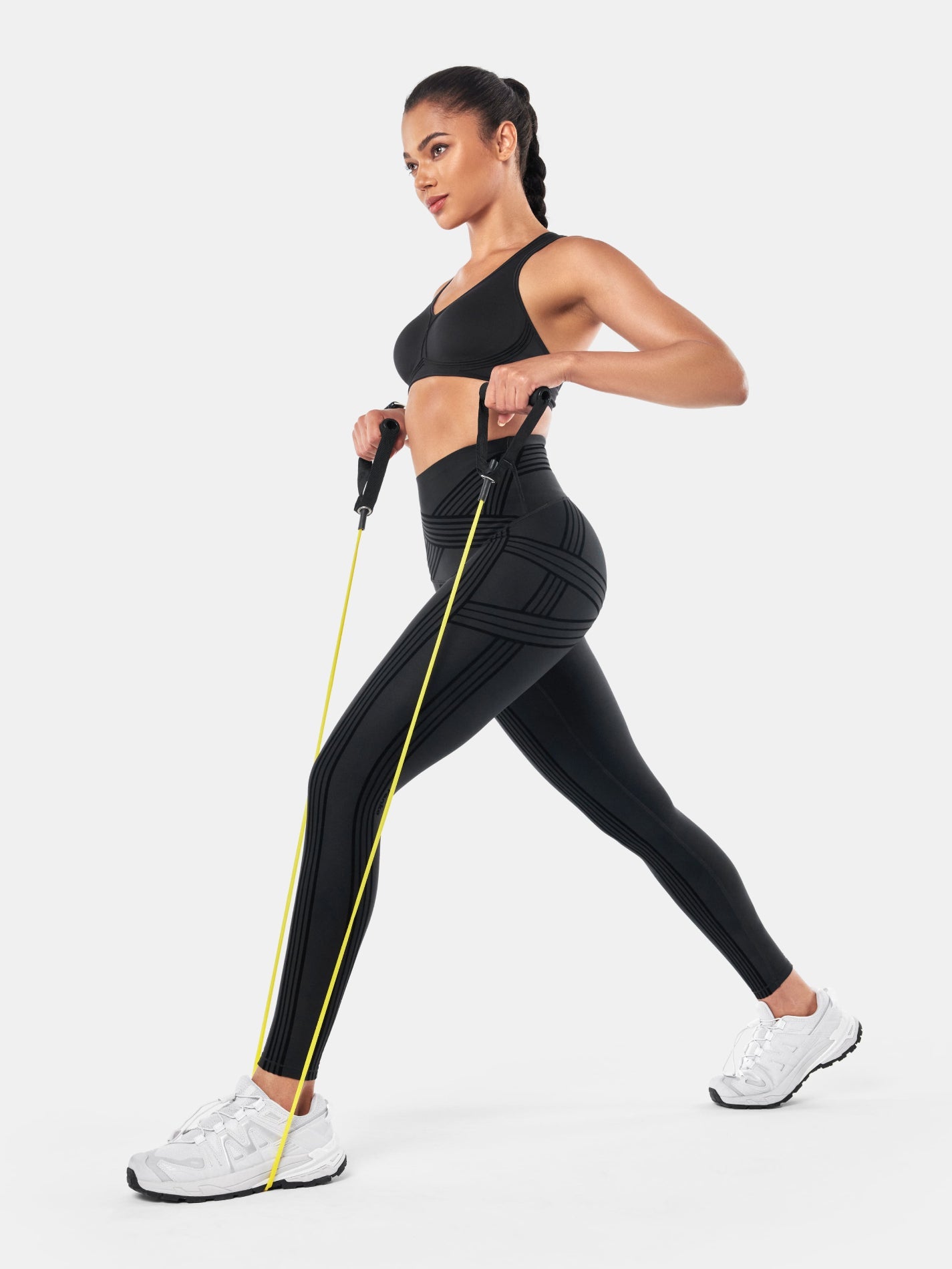 PowerBand Resistance Leggings (Reversible Wear)