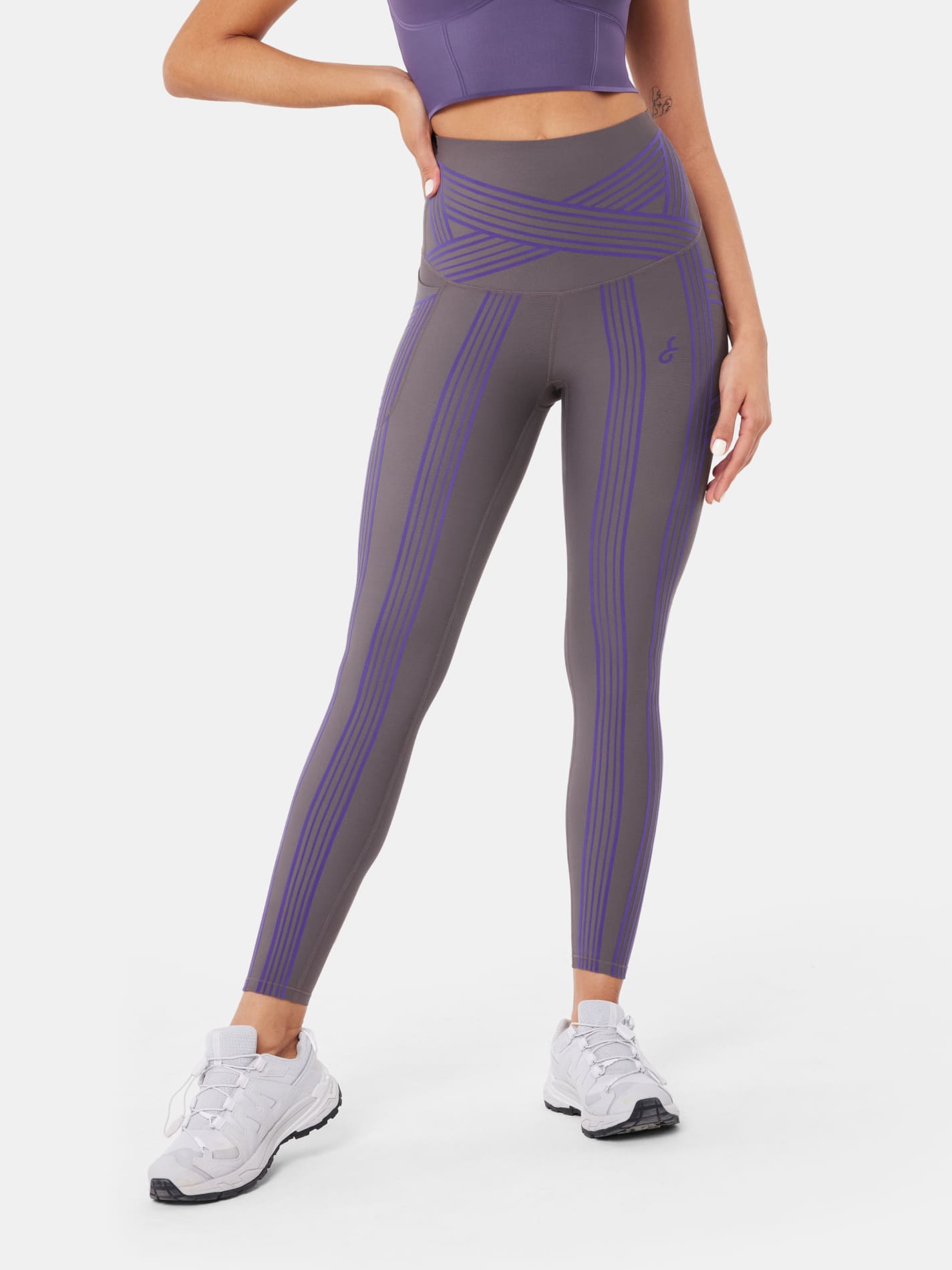PowerBand Resistance Leggings (Reversible Wear)