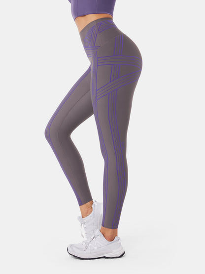 PowerBand Resistance Leggings (Reversible Wear)