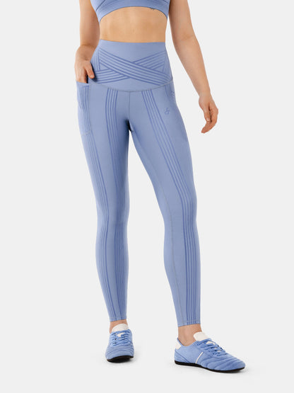 PowerBand Resistance Leggings (Reversible Wear)