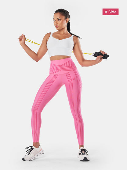 PowerBand Resistance Leggings (Reversible Wear)