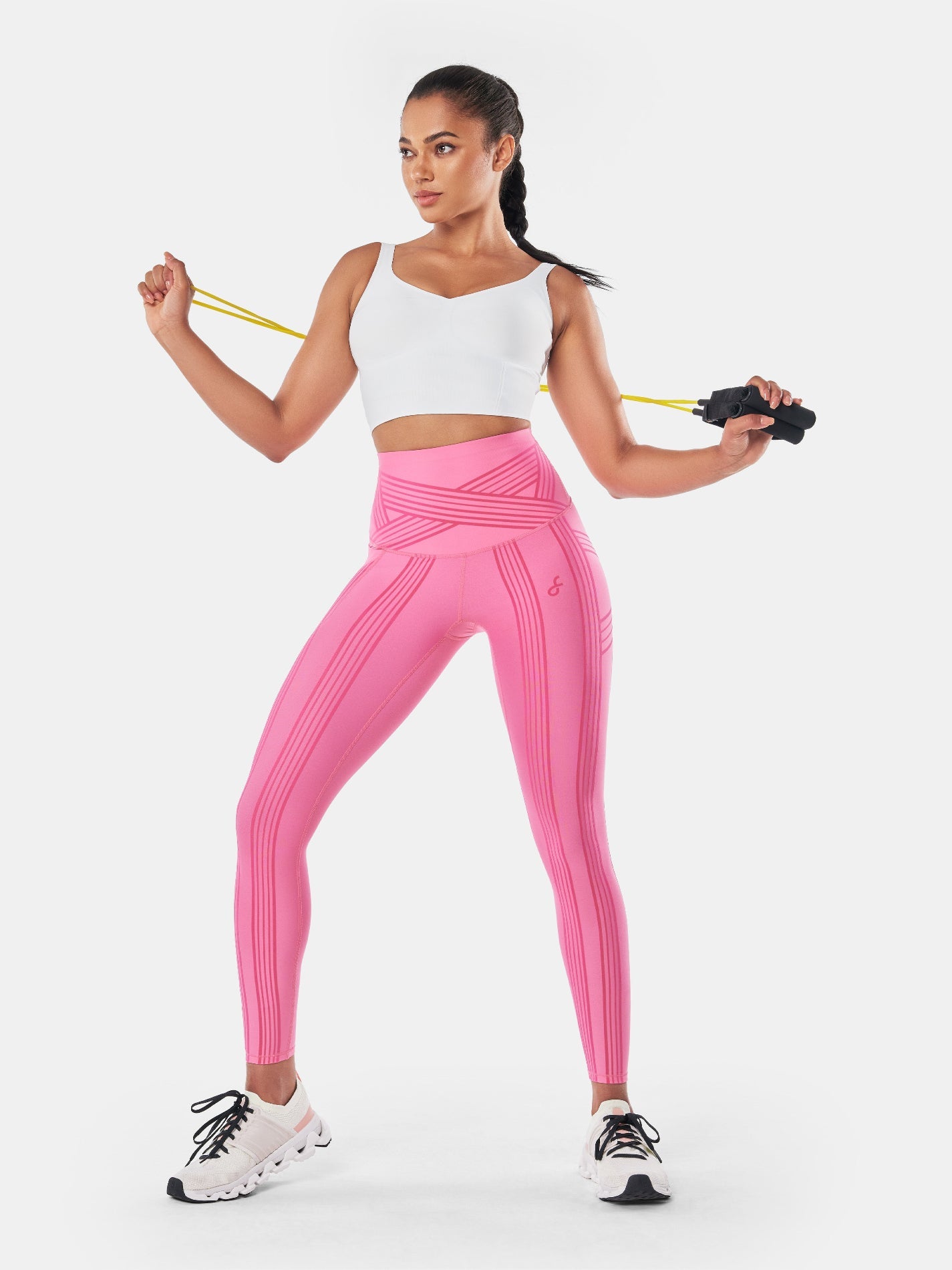 PowerBand Resistance Leggings (Reversible Wear)