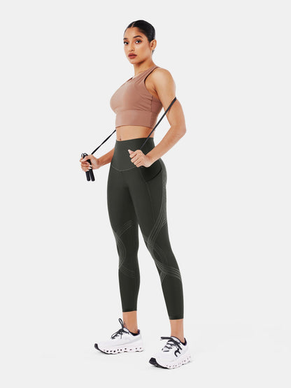Body Sculpt Side Pocket 7/8 Leggings