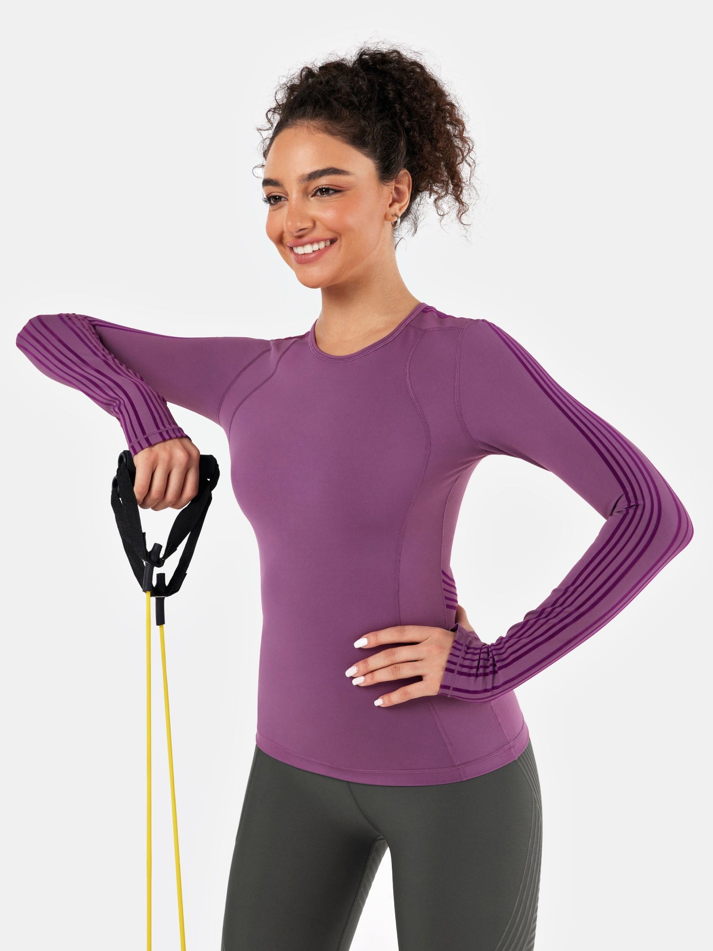 PowerBand Resistance Long Sleeve Top