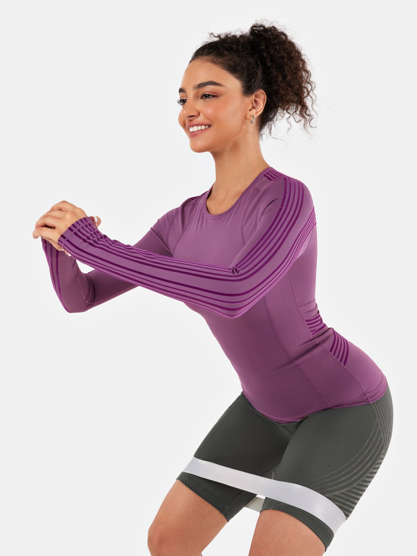 PowerBand Resistance Long Sleeve Top