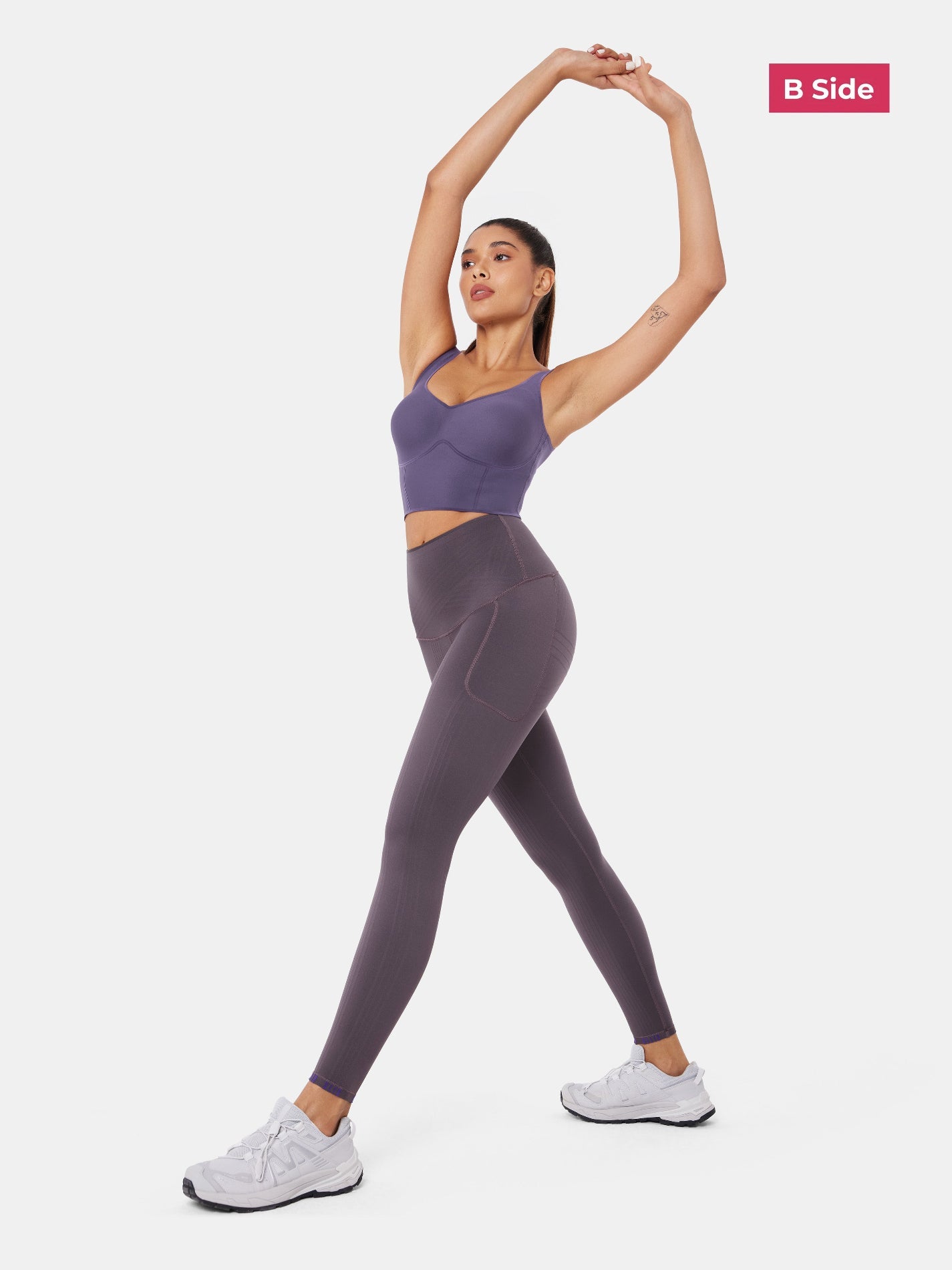 PowerBand Resistance Leggings (Reversible Wear)